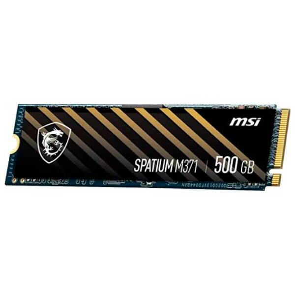 SSD MSI Spatium M371 M.2 NVMe 500 ГБ Скорость чтения: 2200 МБ/ с,
Скорость записи: 1150 MБ/ с photo 4