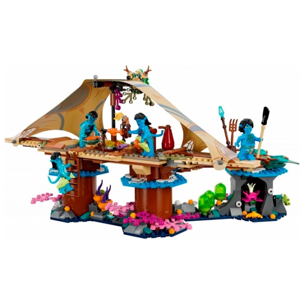 Конструктор LEGO Metkayina Reef Home Разноцветный Количество деталей 528, 9+ photo 2
