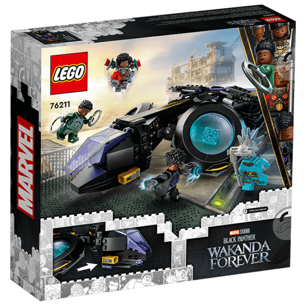 Конструктор LEGO Shuri's Sunbird Разноцветный Количество деталей 355, 8+ photo 1