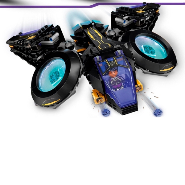 Конструктор LEGO Shuri's Sunbird Разноцветный Количество деталей 355, 8+ photo 4