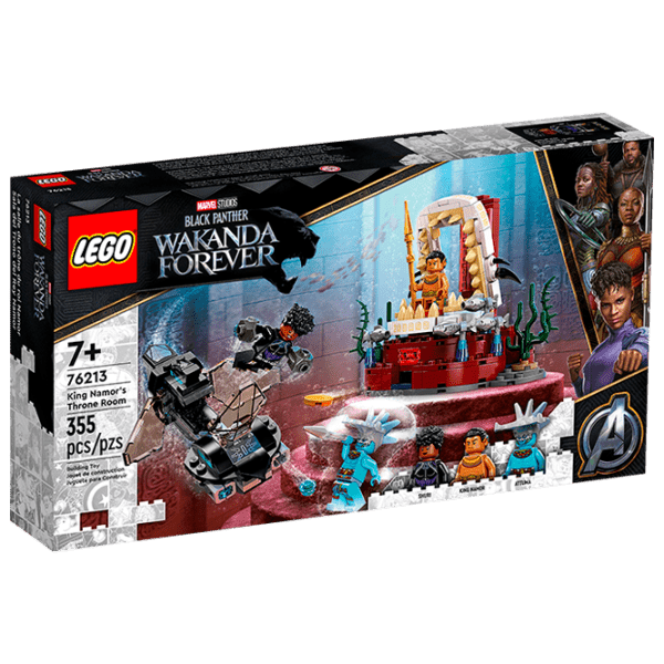 Конструктор LEGO King Namor’s Throne Room Разноцветный Количество деталей 355, 7+ photo 1