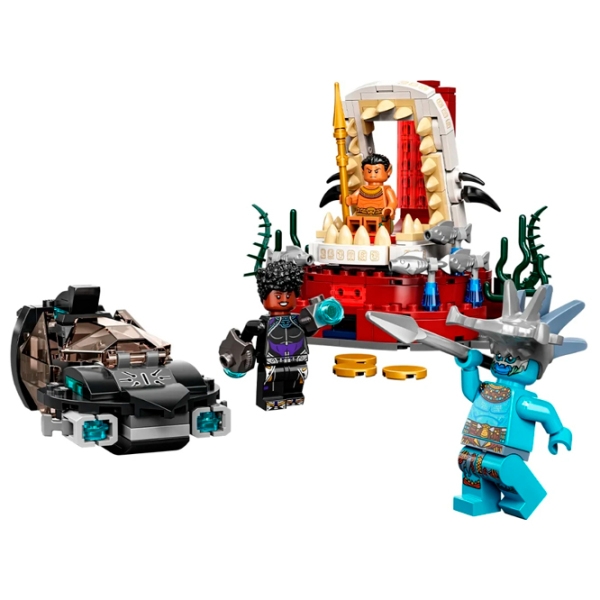 Конструктор LEGO King Namor’s Throne Room Разноцветный Количество деталей 355, 7+ photo 10