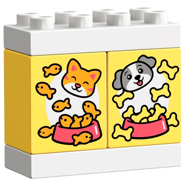 Constructor LEGO My First Puppy & Kitten With Sounds Multicolor Numărul de piese 22, 1+ photo 7