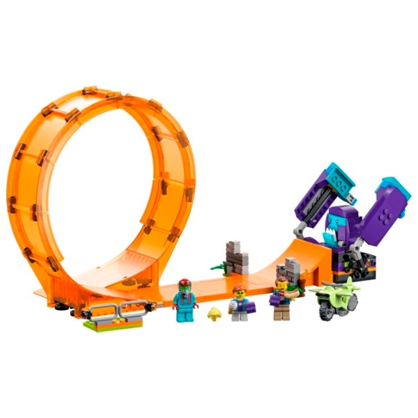 Constructor LEGO Smashing Chimpanzee Stunt Loop Multicolor Numărul de piese 226, 7+ photo 3