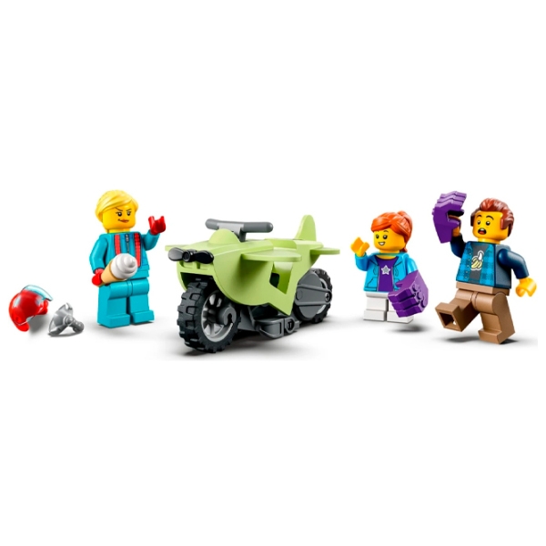 Constructor LEGO Smashing Chimpanzee Stunt Loop Multicolor Numărul de piese 226, 7+ photo 4