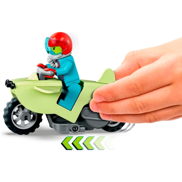 Constructor LEGO Smashing Chimpanzee Stunt Loop Multicolor Numărul de piese 226, 7+ photo 5