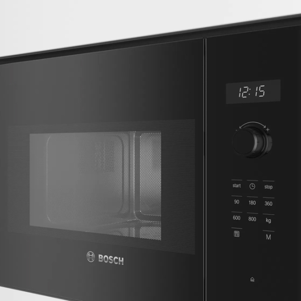 Cuptor cu microunde Bosch BFL524MB0 Black Solo, 20l, 800 W photo 2