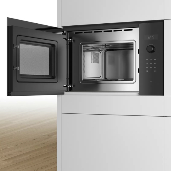 Cuptor cu microunde Bosch BFL524MB0 Black Solo, 20l, 800 W photo 4