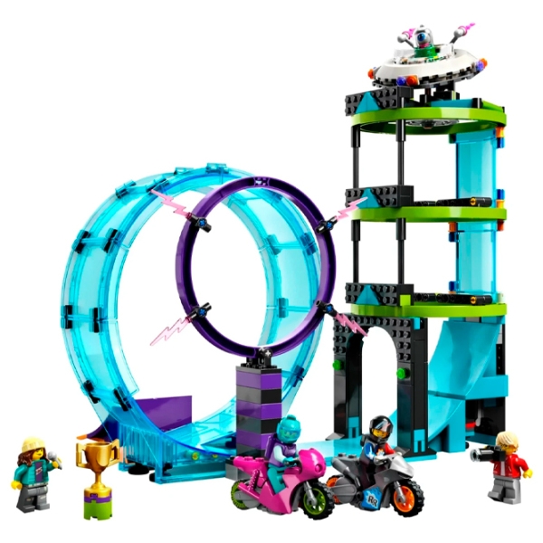 Конструктор LEGO Ultimate Stunt Riders Challenge Разноцветный Количество деталей 385, 7+ photo 3