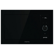 Cuptor cu microunde Gorenje BM235G1SYB Black Cu grill, 23 l, 900 W