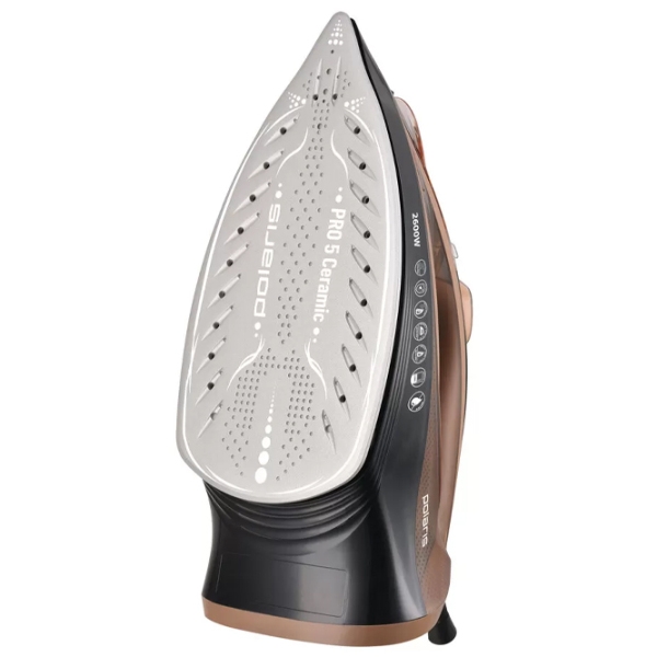 Fier de călcat Polaris PIR2605AK Black 2600 W, 50 g/ min, 0.32 l, Ceramică photo 2