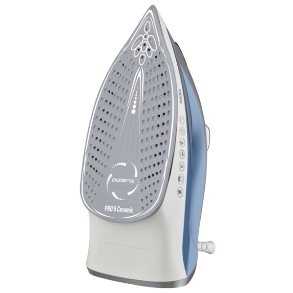 Fier de călcat Polaris PIR2820AK White 2800 W, 55 g/ min, 0.45 l, Ceramică photo 2