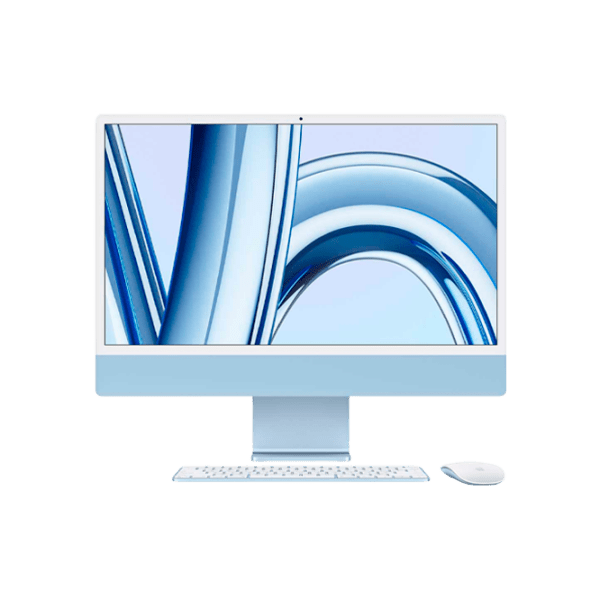 All-in-One PC Apple iMac 2023 Blue 24" 4.5K LED Apple M3 8 GB 256 GB photo 1