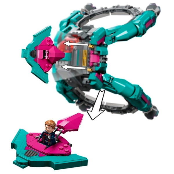 Конструктор LEGO The New Guardians' Ship Разноцветный Количество деталей 1108, 10+ photo 5