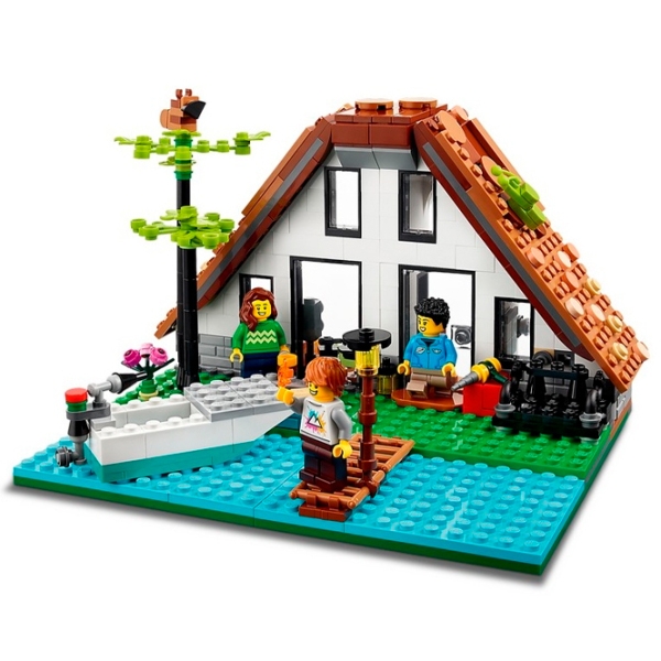 Constructor LEGO Cozy House Multicolor Numărul de piese 808, 8+ photo 5