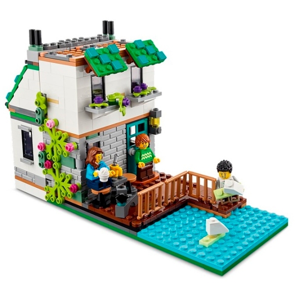 Constructor LEGO Cozy House Multicolor Numărul de piese 808, 8+ photo 10