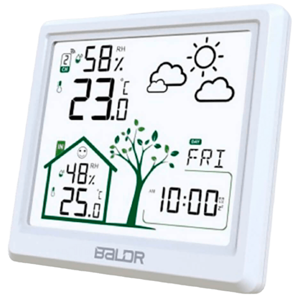 Stație meteorologică Baldr B0389WST2H2 White  photo 1