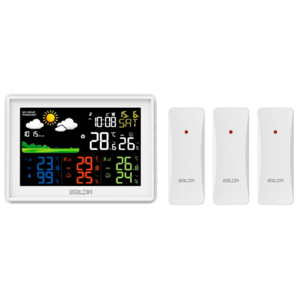 Метеостанция Baldr B0359WST4H4PR-White Черный  photo 1