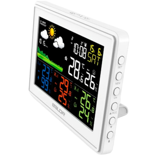 Метеостанция Baldr B0359WST4H4PR-White Черный  photo 4