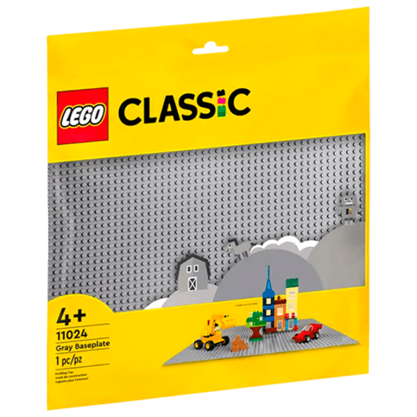 Constructor LEGO Baseplate Gray Numărul de piese 1, 4+ photo 1
