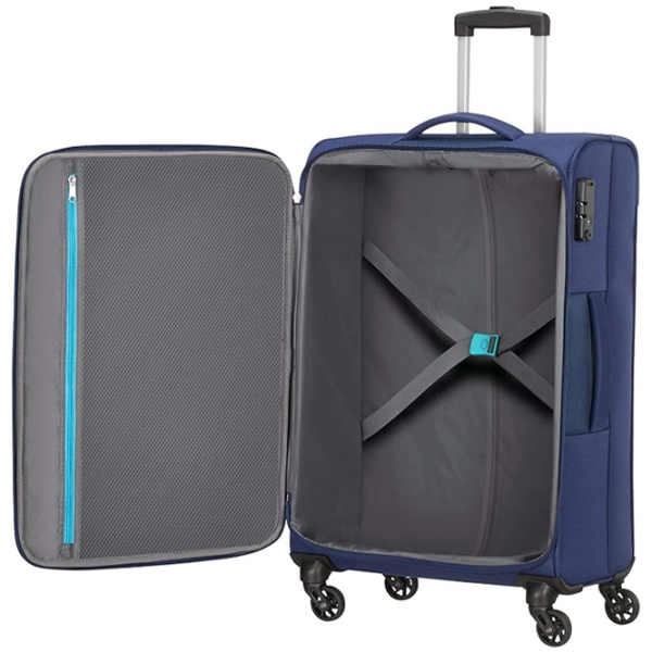 Valiză American Tourister Heat Wave Navy Navy 65l   photo 7