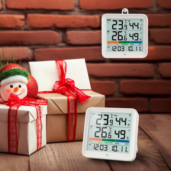 Stație meteorologică HAPTIME YGH-6202 White  photo 4