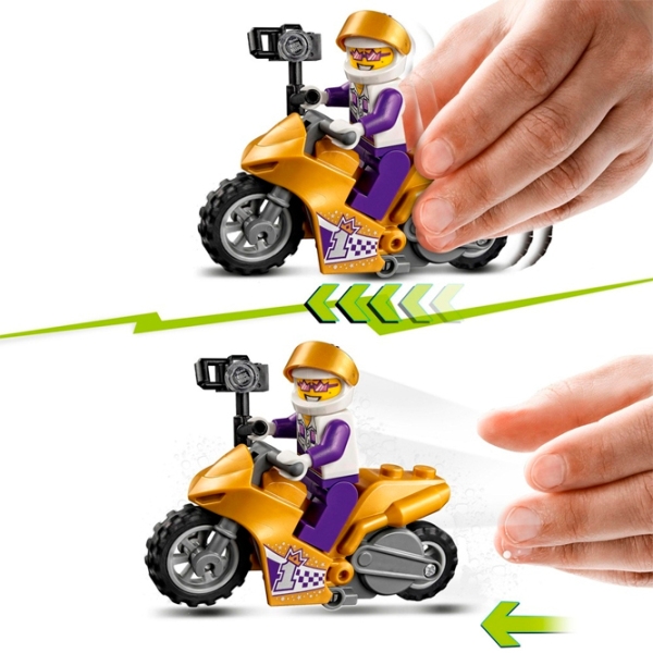 Конструктор LEGO Selfie Stunt Bike Разноцветный Количество деталей 14, 5+ photo 6