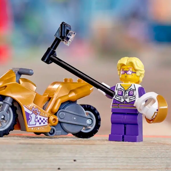 Конструктор LEGO Selfie Stunt Bike Разноцветный Количество деталей 14, 5+ photo 8