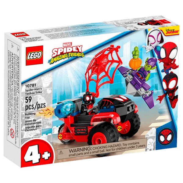 Constructor LEGO Miles Morales: Spider-Man’s Techno Trike Multicolor Numărul de piese 59, 4+ photo 1