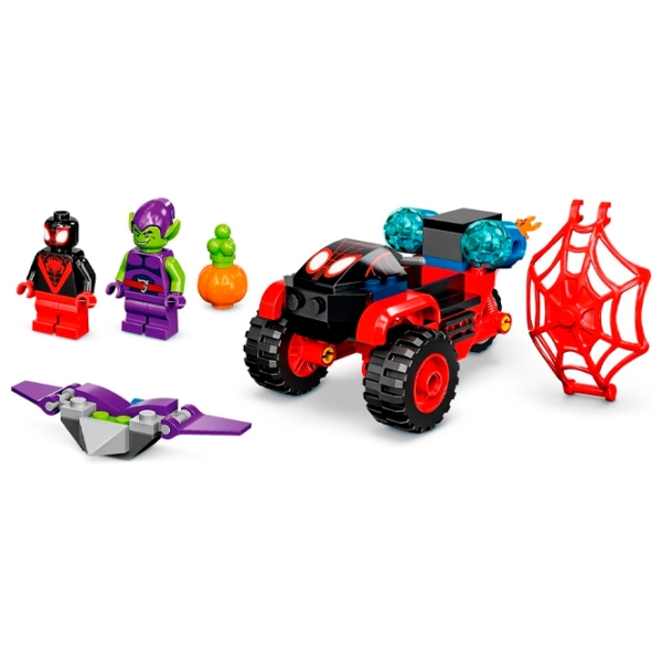 Constructor LEGO Miles Morales: Spider-Man’s Techno Trike Multicolor Numărul de piese 59, 4+ photo 2
