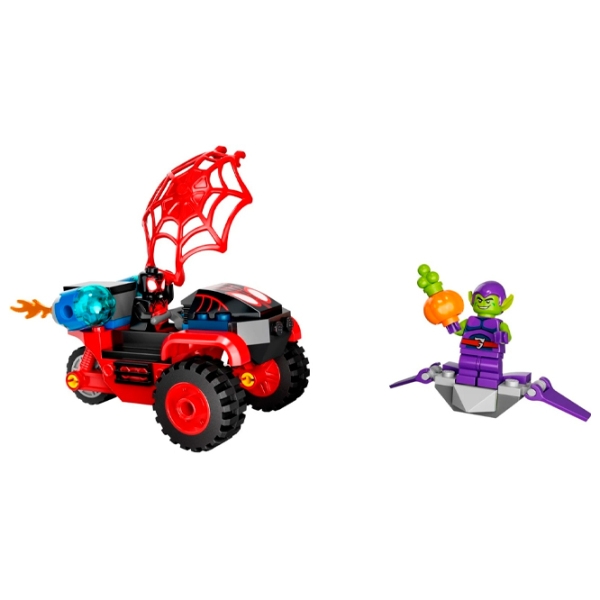 Constructor LEGO Miles Morales: Spider-Man’s Techno Trike Multicolor Numărul de piese 59, 4+ photo 4