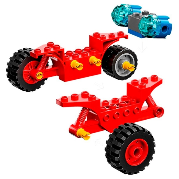 Constructor LEGO Miles Morales: Spider-Man’s Techno Trike Multicolor Numărul de piese 59, 4+ photo 5