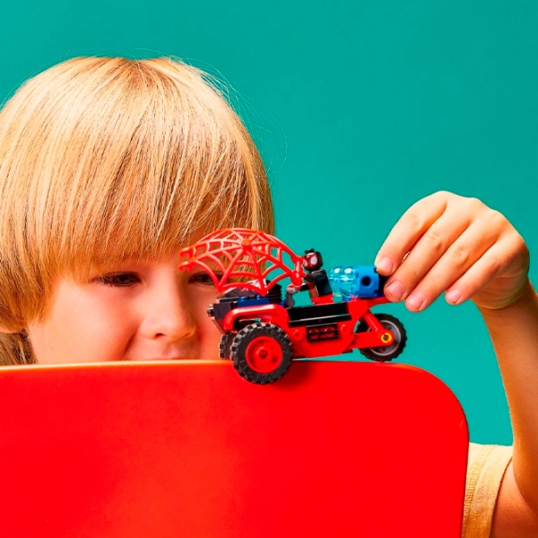 Constructor LEGO Miles Morales: Spider-Man’s Techno Trike Multicolor Numărul de piese 59, 4+ photo 6