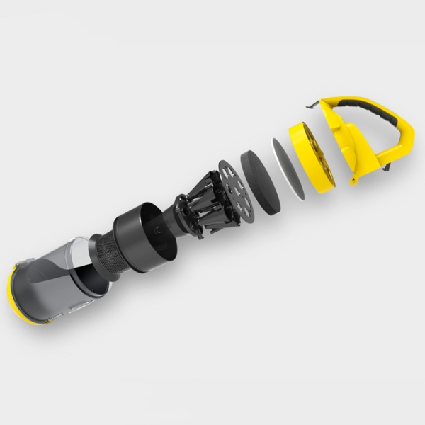 Aspirator KARCHER VC3 Plus 1.198-127.0 Yellow 1100 W | Uscată | Container | 0.9 l photo 5