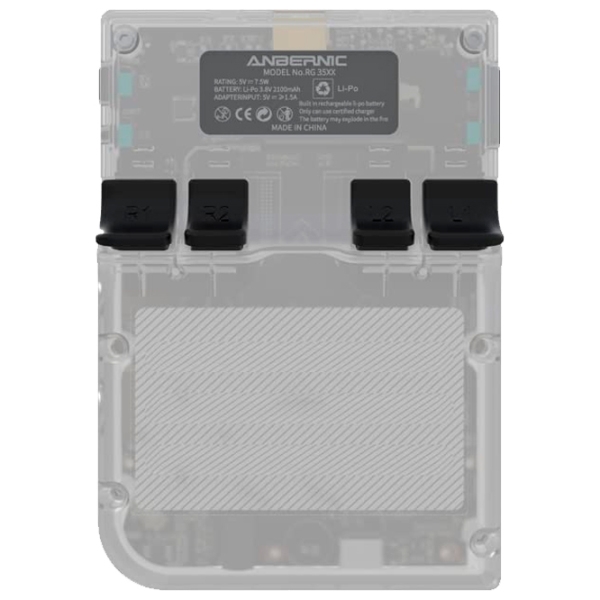 Consolă portabilă pentru jocuri Anbernic RG35XX White , RAM 256 MB photo 4