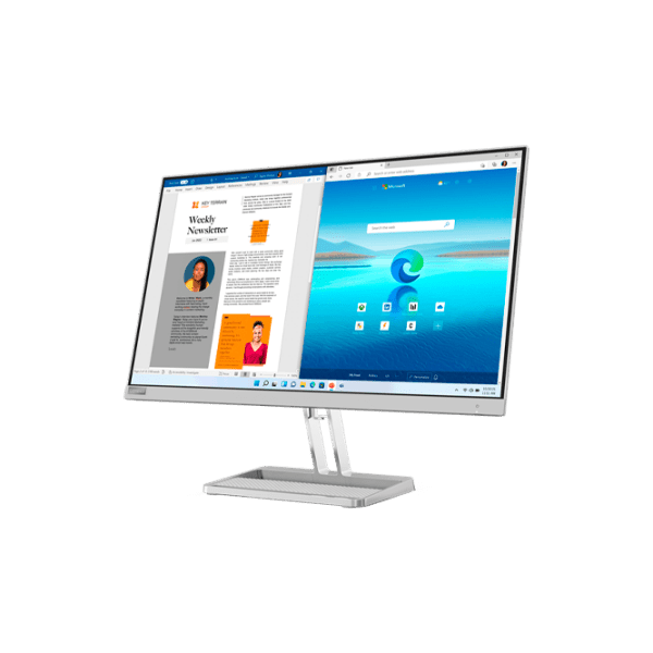 Монитор Lenovo L27i-40 Белый 27" Full HD IPS WLED photo 3