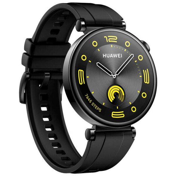 Ceas inteligent Huawei Watch GT 4 Black 1.32" | 41 mm | Oțel inoxidabil/ Fluoroelastomer
| photo 3