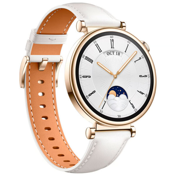 Ceas inteligent Huawei Watch GT 4 Gold 1.32" | 41 mm | Oțel inoxidabil/ Piele
| photo 3