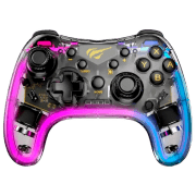 Gamepad Havit G180BT Transparent Fără fir / 15 buttons