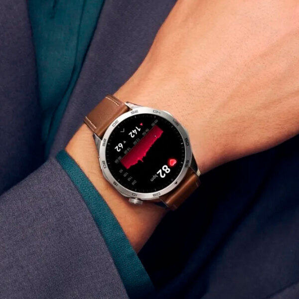 Ceas inteligent Huawei Watch GT 4 Inox 1.43" | 46 mm | Oțel inoxidabil/ Piele
| photo 8