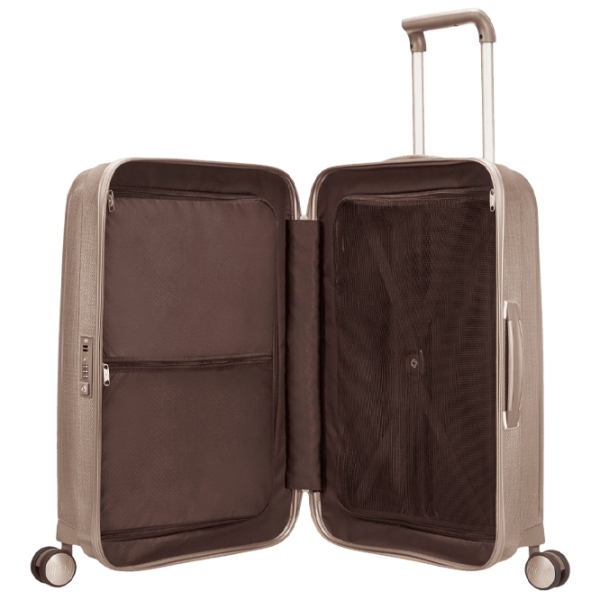 Valiză Samsonite LITE-CUBE Gold Champagne 61l   photo 3