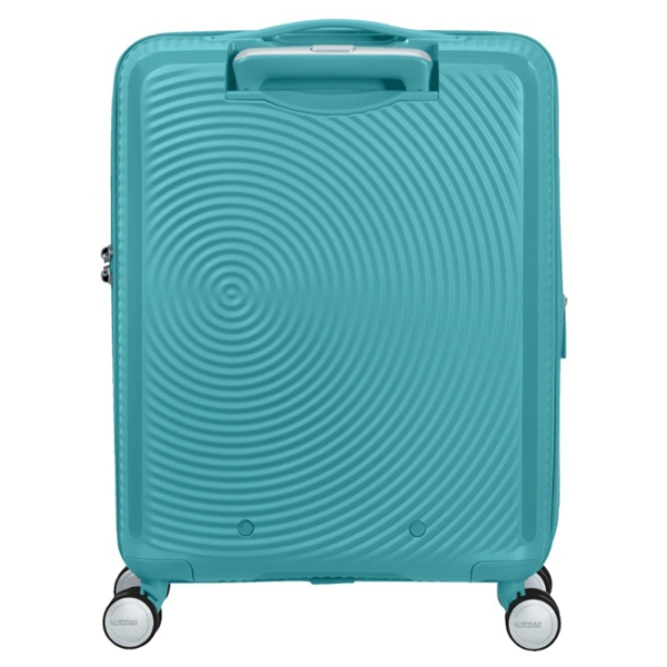 Чемодан American Tourister Soundbox Spinner Expandable Аквамариновый Tonic 35.5л   photo 4