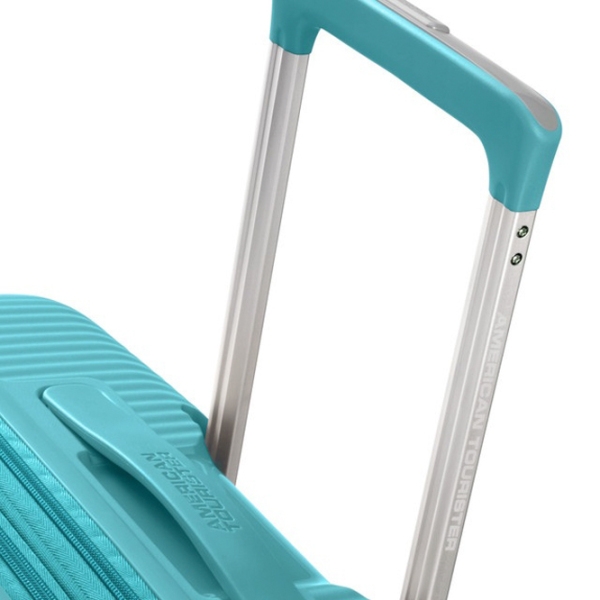 Чемодан American Tourister Soundbox Spinner Expandable Аквамариновый Tonic 35.5л   photo 6