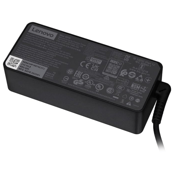 Încărcător pentru laptop Lenovo GX20P92529 (65 W) Black 3 A / Black photo 3