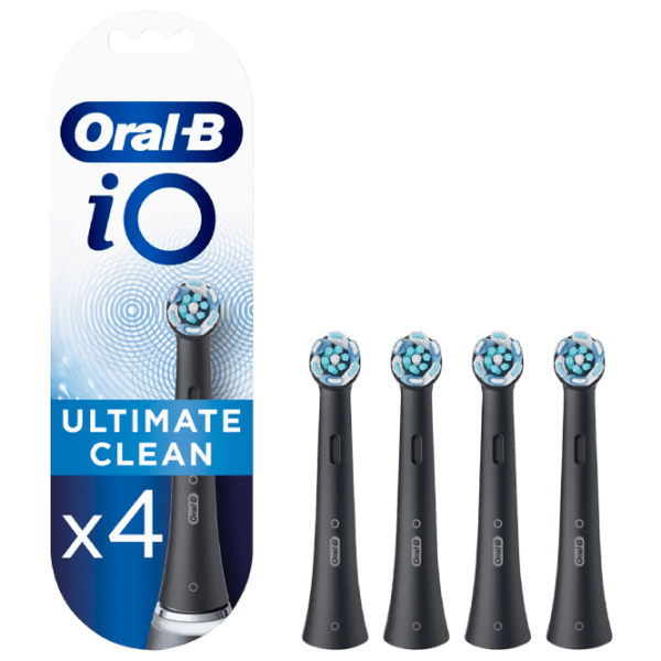 Rezervă pentru periuțe de dinți Braun iO Ultimate Clean Black Pentru maturi photo 1