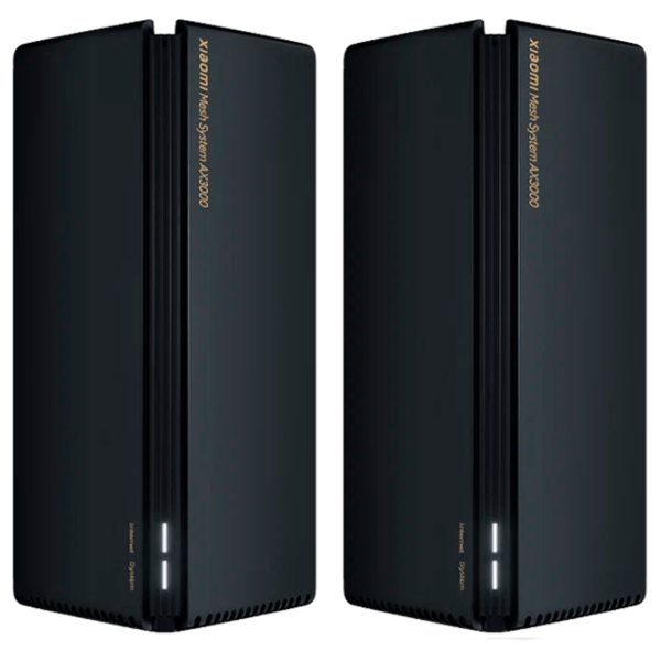 Wi-Fi Router Xiaomi Mesh System AX3000 (2-pack) Black Versiune Wi-Fi: 802.11 ax photo 1