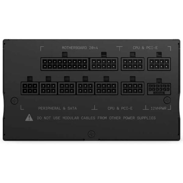 Sursă de alimentare NZXT C1200 1200 W Black  photo 4