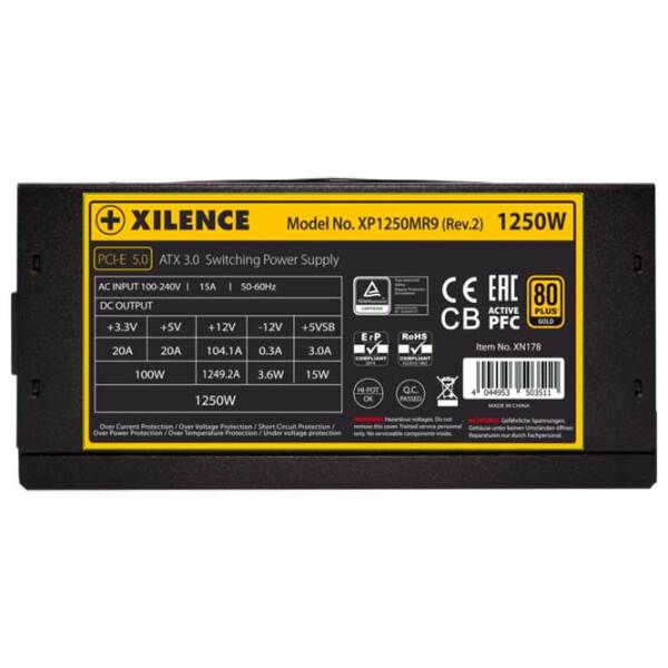 Блок питания Xilence XP1250MR9.2 1250 Вт Черный  photo 3