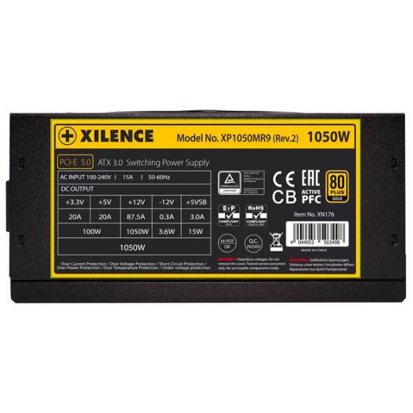 Блок питания Xilence XP1050MR9.2 1050 Вт Черный  photo 3