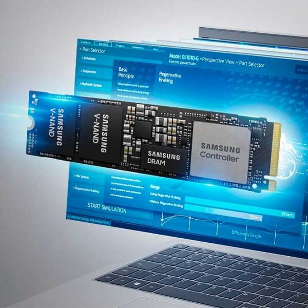 SSD Samsung PM9A1 M.2 NVMe 1 ТБ Скорость чтения: 7000 MБ/ с,Скорость записи: 5100 MБ/ с photo 5